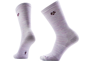 Image of Smartwool Everyday Groovy Bloom Crew Socks - Womens