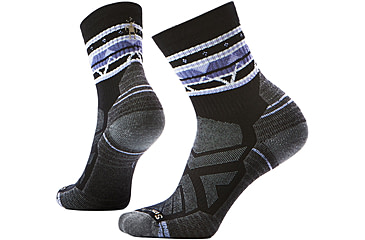 Image of Smartwool Hike Light Cushion Zig Zag Valley Mid Crew Socks - Womens
