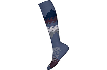 Image of Smartwool Ski Targeted Cushion Pattern OTC Socks - Womens