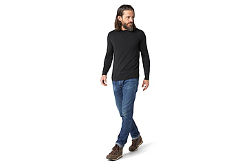 Image of Smartwool Sparwood Crew Sweater - Mens, Black, Small, SW016426001-S
