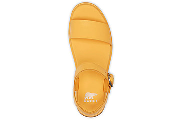 Image of Sorel Dayspring Ankle Strap Sandal - Womens, Yellow Ray/Yellow Ray, 7.5, 2069731-756-7.5