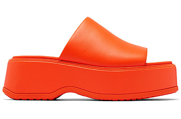 Image of Sorel Dayspring Slide Sandal - Womens, Optimized Orange/Optimized Orange, 9.5, 2069741-862-9.5