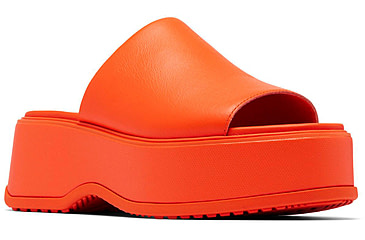 Image of Sorel Dayspring Slide Sandal - Womens, Optimized Orange/Optimized Orange, 9.5, 2069741-862-9.5