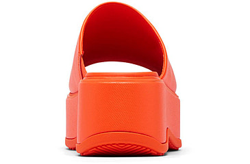 Image of Sorel Dayspring Slide Sandal - Womens, Optimized Orange/Optimized Orange, 9.5, 2069741-862-9.5