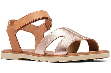 Image of Sorel Ella III Ankle Strap - Womens, Honest Beige/Honey White, 7.5, 2076821-246-7.5