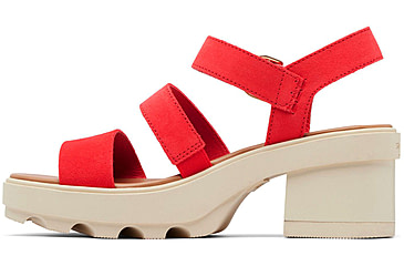 Image of Sorel Joanie Heel Ankle Strap Sandals - Women's, 617, 9, 2069761-617-9