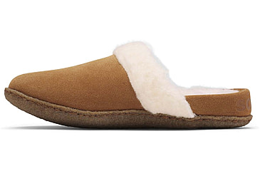 Image of Sorel Nakiska Slide II Slippers - Womens, Camel Brown/Natural, 6 US, 1902881224-6