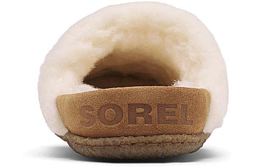 Image of Sorel Nakiska Slide II Slippers - Womens, Camel Brown/Natural, 6 US, 1902881224-6