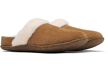 Image of Sorel Nakiska Slide II Slippers - Womens, Camel Brown/Natural, 6 US, 1902881224-6