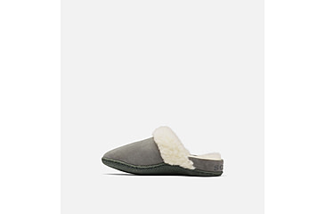 Image of Sorel Nakiska Slide LI Slippers - Womens, Quarry/Grill, 6US, 1902881053-6