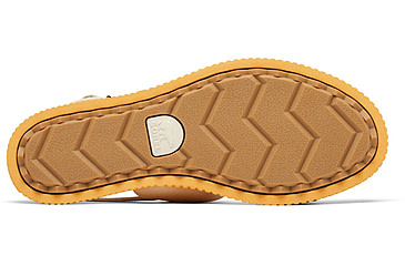 Image of Sorel Ona Streetworks Go-To Flat Sandal - Womens, Honey White/Yellow Ray, 9.5, 2070231-292-9.5