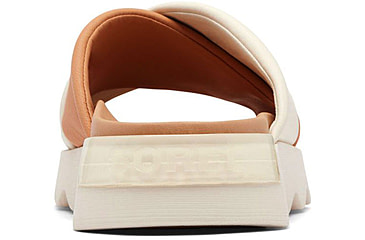 Image of Sorel VIIbe Crisscross Slide - Womens, Honest Beige/Chalk, 9.5, 2076811-246-9.5