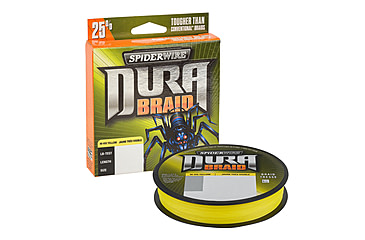 Image of Spiderwire DuraBraid Superline, 0.0055in/0.13mm, 8lb/3.6kg, 150yd/137m, 2lb, Hi-Vis Yellow, SDB8Y-150