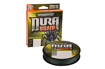Image of Spiderwire DuraBraid Superline, 0.007in/0.19mm, 15lb/6.8kg, 150yd/137m, 6lb, Moss Green, SDB15G-150