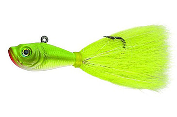 Image of Spro Prime Bucktail Jig 1/2oz, 4/0 Hook, Crazy Chartreuse, SBTJCC-1/2