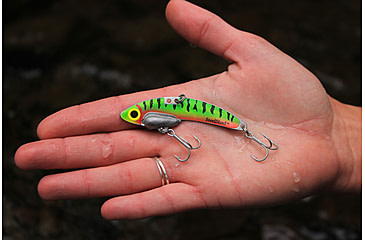 Image of SteelShad 3/8 oz Blade Bait, Perch/Firetiger, SSL-10004