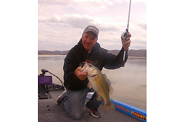 Image of SteelShad 3/8 oz Blade Bait, Red/Crawfish, SSL-10005