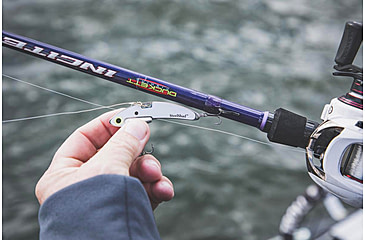 Image of SteelShad 3/8 oz Blade Bait, White Shad, SSL-10062