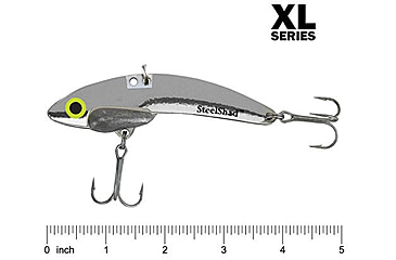 Image of SteelShad XL Bait, 3/4 Oz, Silver/Chrome, SSL-10012