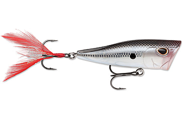 Image of Storm Arashi Cover Pop 8, 3.12in, 1/2oz, Black Silver Shad, ACP08874