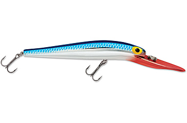 Image of Storm Original Deep ThunderStick 12 Hard Bait, Metallic Blue Scale / Red Lip, DAJ133