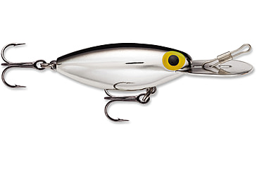 Image of Storm Original Hot N Tot 07 Hard Bait, Metallic Silver / Black Back, AH103