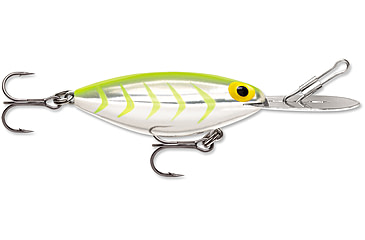 Image of Storm Original Hot N Tot 07 Hard Bait, Metallic Silver / Chartreuse HB, AH178