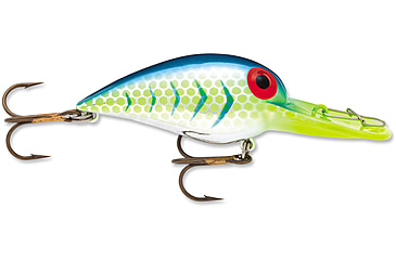 Image of Storm Original Wiggle Wart 05 Hard Bait, Blazin Blue UV, V668