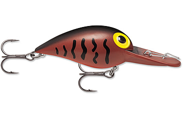 Image of Storm Original Wiggle Wart 05 Hard Bait, Brown Crawdad, V37