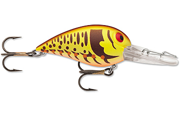 Image of Storm Original Wiggle Wart 05 Hard Bait, Brown Mustard Craw, V191