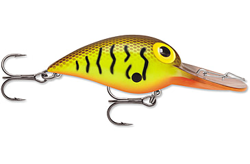 Image of Storm Original Wiggle Wart 05 Hard Bait, Brown Scale / Crawdad, V45