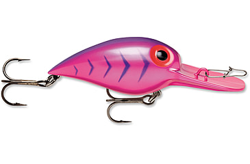 Image of Storm Original Wiggle Wart 05 Hard Bait, Metallic Purple / Purple HB, V175