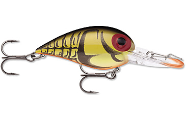 Image of Storm Original Wiggle Wart 05 Hard Bait, Naturistic Green Crayfish, V63