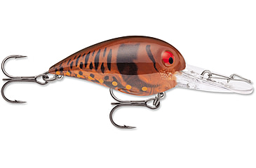 Image of Storm Original Wiggle Wart 05 Hard Bait, Phantom Brown Orange Craw, V165