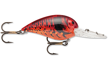 Image of Storm Original Wiggle Wart 05 Hard Bait, Phantom Red Craw, V168