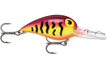 Image of Storm Original Wiggle Wart 05 Hard Bait, Purple Tiger, V82
