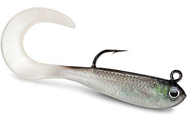 Image of Storm WildEye Curl Tail Minnow 02 Soft Bait, Perch, WCM02P