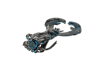 Image of Strike King Baby Luau Craw, Black and Blue, 3in, RGBLCRW-2
