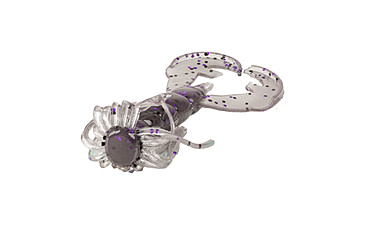 Image of Strike King Baby Luau Craw, Smoke Purple with Black Flake, 3in, RGBLCRW-875