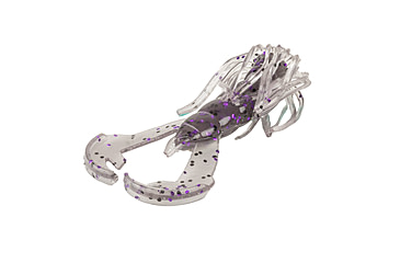 Image of Strike King Baby Luau Craw, Smoke Purple with Black Flake, 3in, RGBLCRW-875