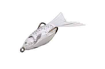 Image of Strike King Bitsy Pad Swimbait, Pearl, 1/4oz, BPAD-84