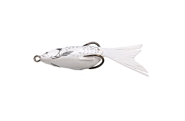 Image of Strike King Bitsy Pad Swimbait, Pearl, 1/4oz, BPAD-84