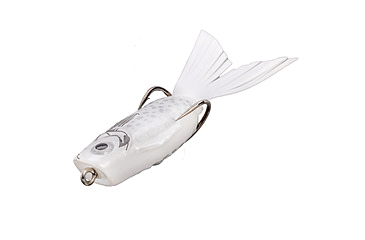 Image of Strike King Bitsy Poppin Swimbait, Pearl, 1/4oz, BPOP-84
