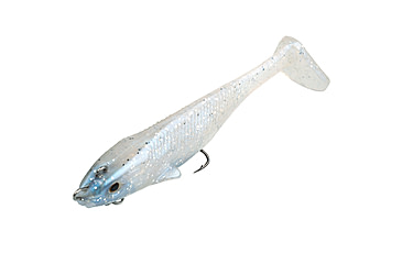 Image of Strike King Final Copy Softbait, 1 pack, 4in, Pearl, 12-36045