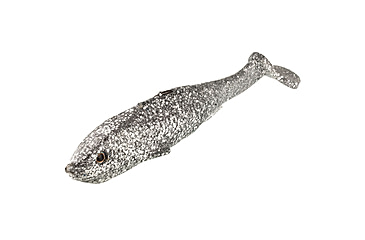 Image of Strike King Final Copy Weedless Softbait, 1 pack, 4.75in, Carolina Chrome, 12-36056