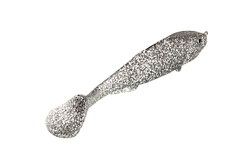 Image of Strike King Final Copy Weedless Softbait, 1 pack, 4.75in, Carolina Chrome, 12-36056