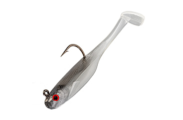 Image of Strike King Homing Minnow Softbait, 3 pack, 2.5in, 1/8oz, Ghost Shad, 12-36113