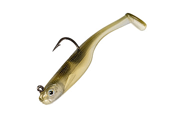 Image of Strike King Homing Minnow Softbait, 3 pack, 2.5in, 1/4oz, AYU, 12-36127