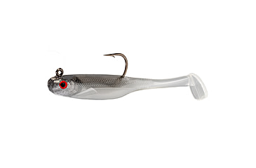 Image of Strike King Homing Minnow Softbait, 3 pack, 2.5in, 1/4oz, Ghost Shad, 12-36123