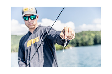 Image of Strike King Homing Minnow Softbait, 3 pack, 2.5in, 1/4oz, Ghost Shad, 12-36123
